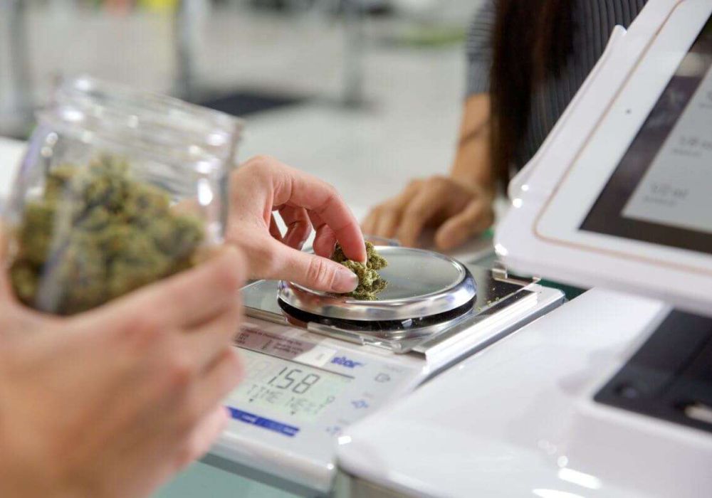 Cannabis dispensary POS system setup